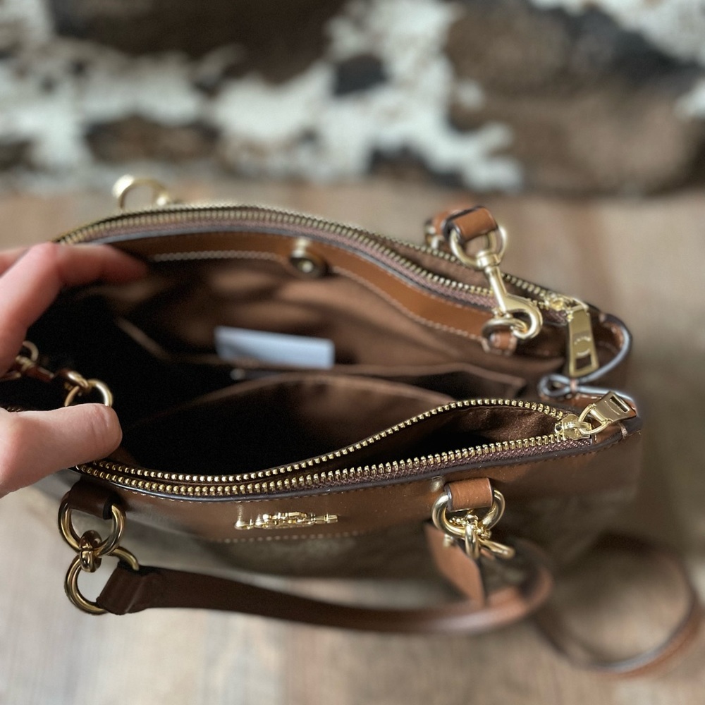 Coach Brooke Crossbody Caryall Purse - Picture 8 of 9